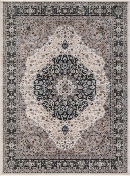 Concord Kashan 2852 Medallion Ivory Area Rug