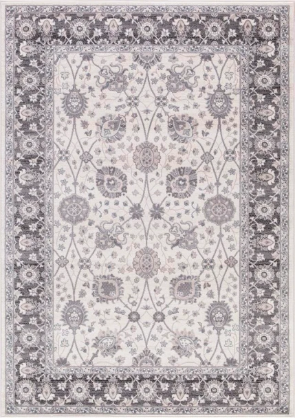 Concord Lara 4531 Vase Ivory Grey Area Rug