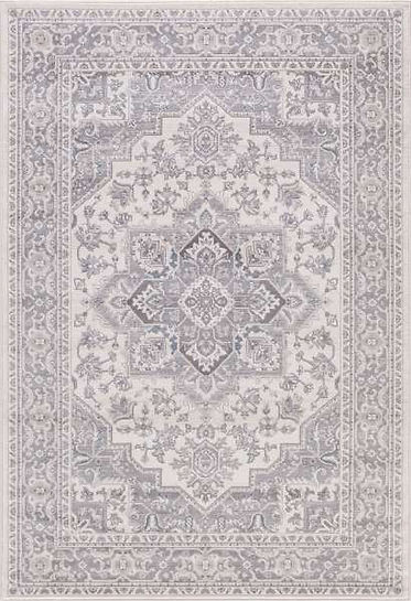 Concord Lara 4542 Heriz Ivory Grey Area Rug