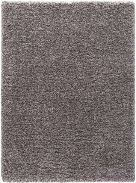 Concord Ocean Shag 0276 Plain Silver Area Rug