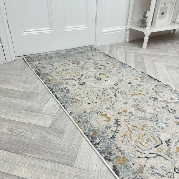 Dynamic Annalise 7602 199 Cream Multi Custom Runner - 31" Wide