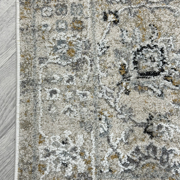 Dynamic Annalise 7604 180 Cream Beige Custom Runner - 31" Wide
