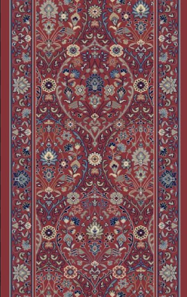 Dynamic Brilliant 7278 300 Red Multi Custom Runner - 26" Wide