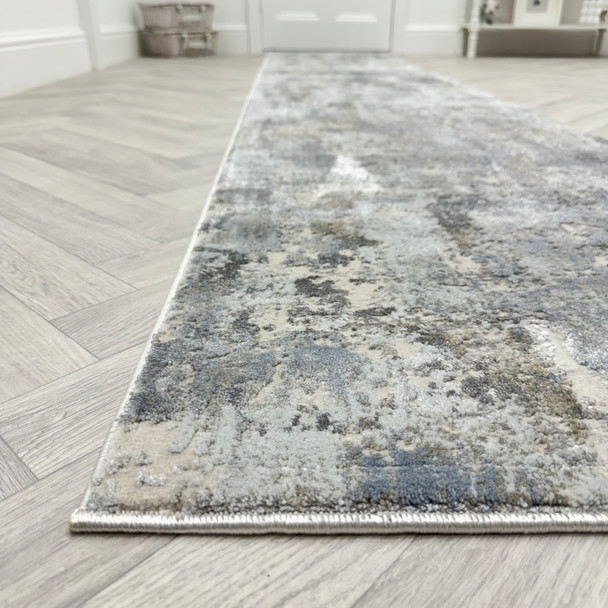 Dynamic Castilla 3528 190 Cream Grey Custom Runner - 26" Wide