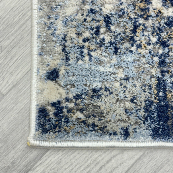 Dynamic Castilla 3533 950 Grey Blue Custom Runner - 26" Wide