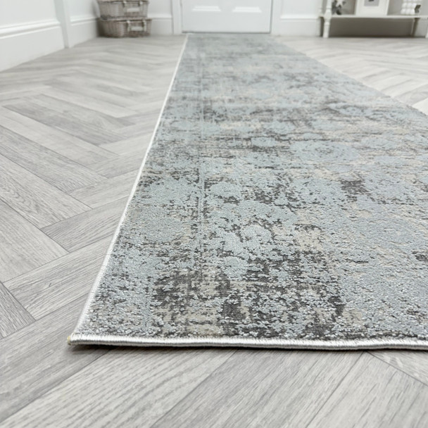 Dynamic Castilla 3530 109 Cream Silver Custom Runner - 31" Wide