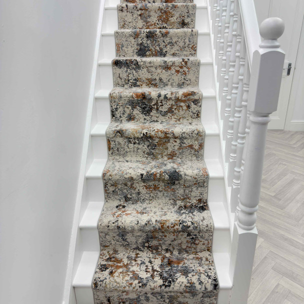Dynamic Couture 52023 6616 Ivory Copper Custom Runner - 26" Wide