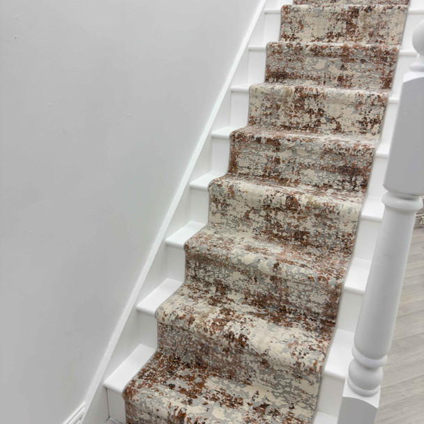Dynamic Couture 52016 1626 Ivory Copper Custom Runner - 31" Wide