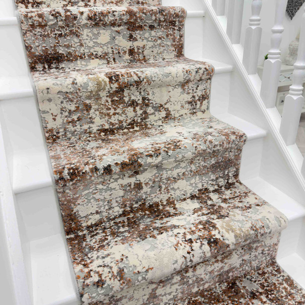 Dynamic Couture 52016 1626 Ivory Copper Custom Runner - 31" Wide