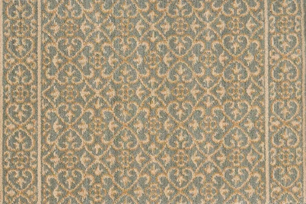 Nourison Chateau RM21 Sapphire Custom Runner - 27" Wide