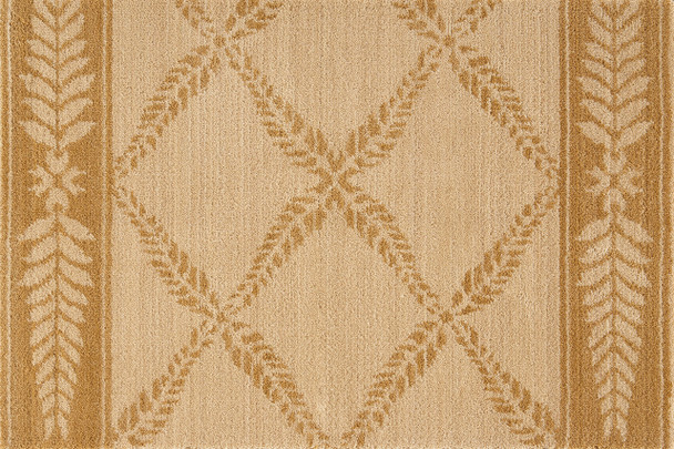 Nourison Chateau NO21 Beige Custom Runner - 36" Wide