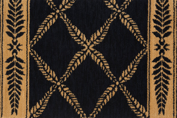 Nourison Chateau NO21 Onyx Custom Runner - 36" Wide