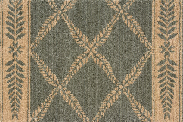 Nourison Chateau NO21 Sapphire Custom Runner - 36" Wide