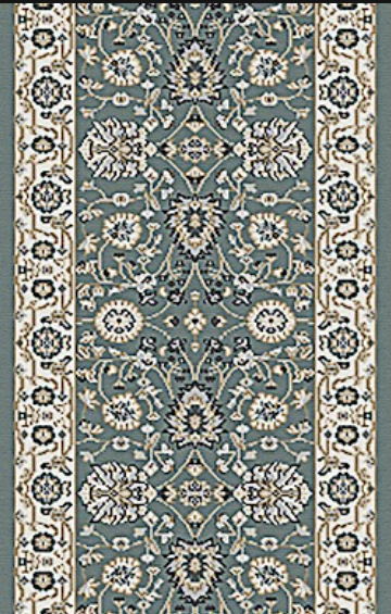 Dynamic Yazd 2803 150 Grey Ivory Custom Runner - 26" Wide