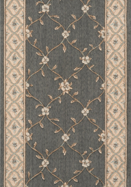 Nourison Estate 2 BILT2 Granite Custom Runner - 30" Wide