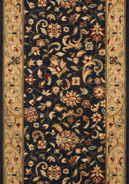 Nourison Estate 2 SAGM2 Night Fall Custom Runner - 30" Wide