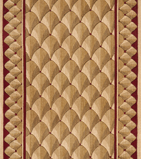 Nourison Cosmopolitan C73R Shadowscape Beige Custom Runner - 36" Wide