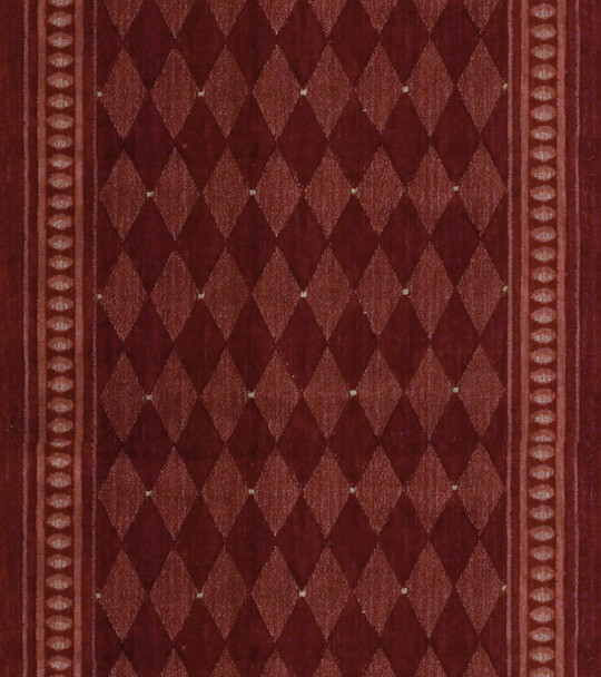 Nourison Cosmopolitan C94R Marquis Red Custom Runner - 36" Wide