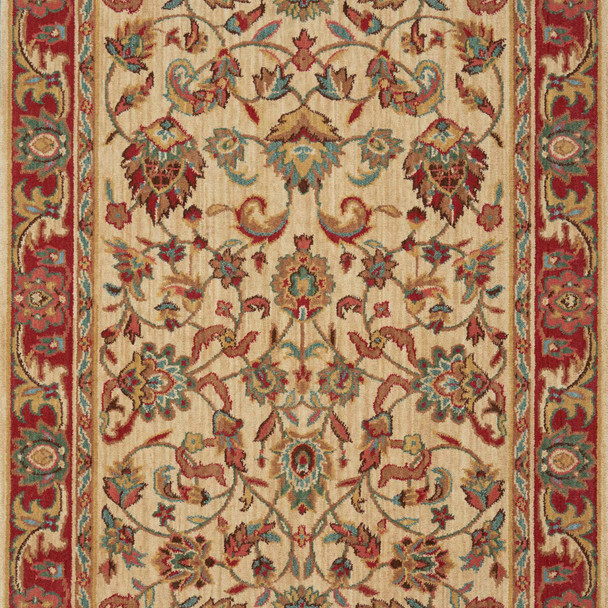 Nourison Grand Parterre PT01 Natural Custom Runner - 41" Wide