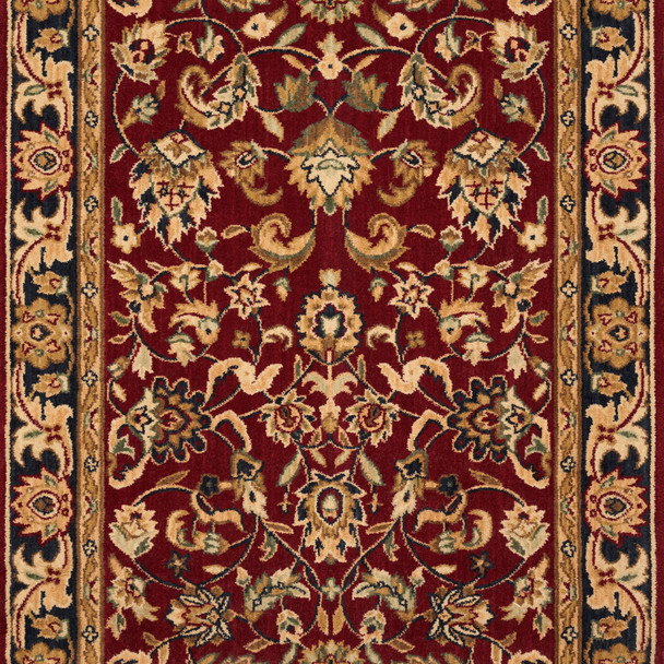 Nourison Grand Parterre PT01 Red Custom Runner - 41" Wide