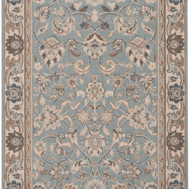 Nourison Grand Parterre PT01 Sky Custom Runner - 41" Wide