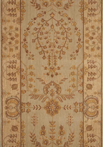 Nourison Grand Parterre PT02 Quarry Custom Runner - 41" Wide