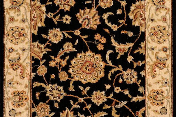 Nourison Sultana SU21 Onyx Custom Runner - 36" Wide