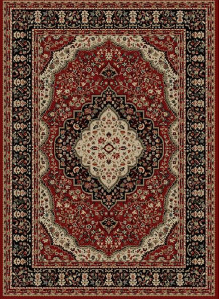 Concord Ankara 6140 Kerman Red Custom Runner - 27" Wide