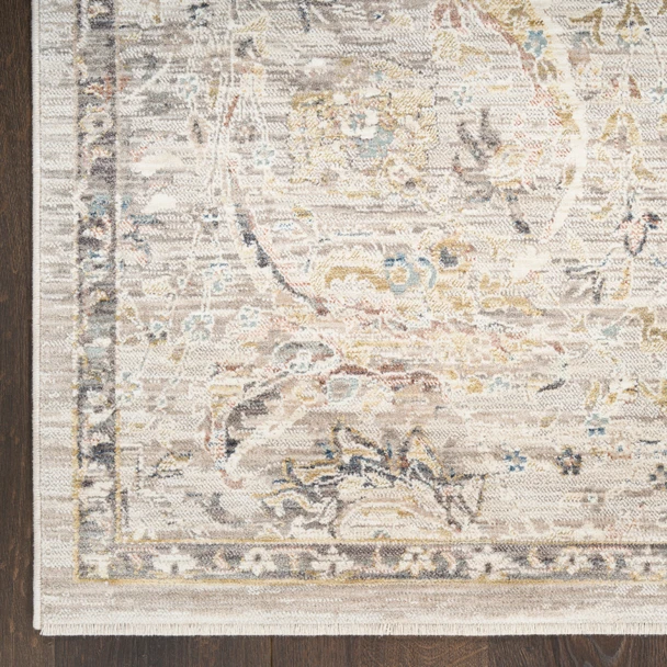 Nourison Antique Fusion ANF03 Light Grey Rug