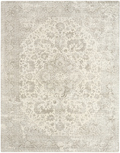 Nourison Azalea AZA01 Ivory Grey Rug