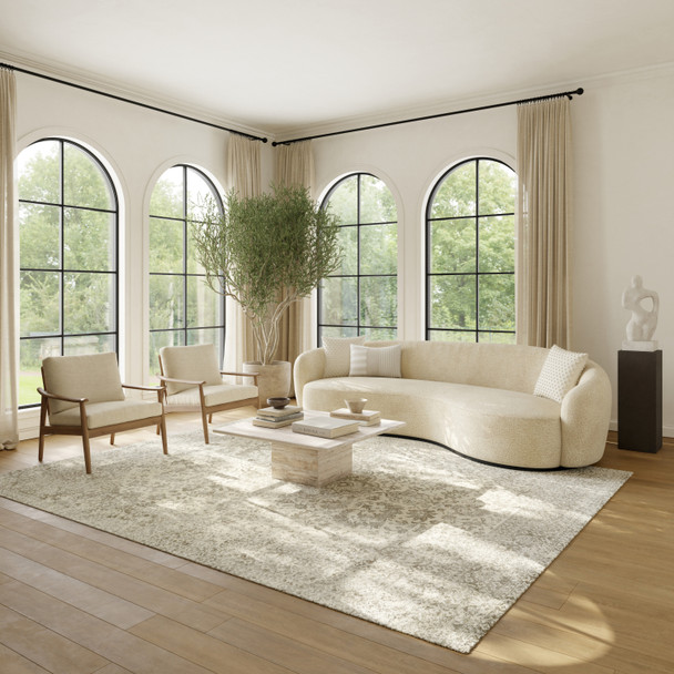 Nourison Azalea AZA01 Ivory Grey Rug