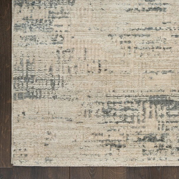 Nourison DK014 Madison Square MSQ02 Ivory Blue Rug