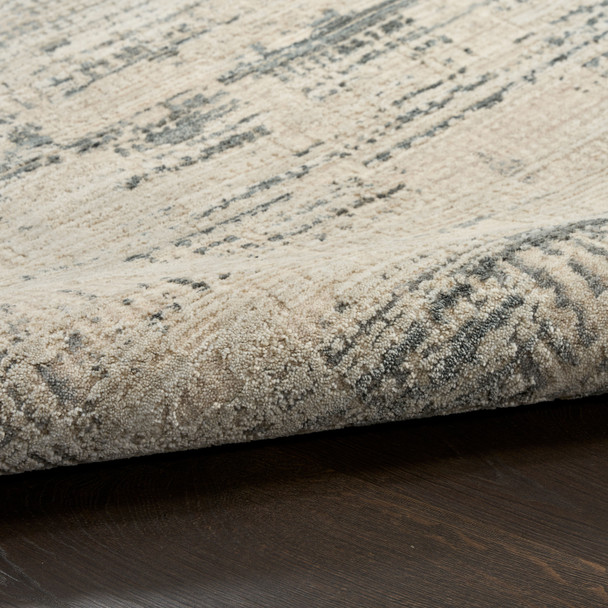 Nourison DK014 Madison Square MSQ02 Ivory Blue Rug