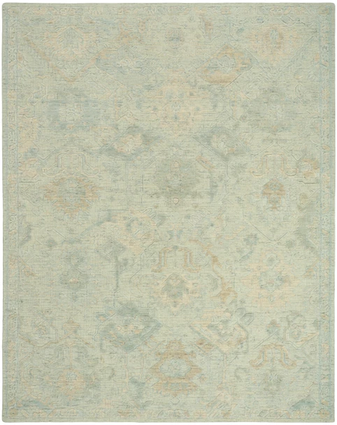Nourison Ravello RVL04 Aqua Taupe Rug