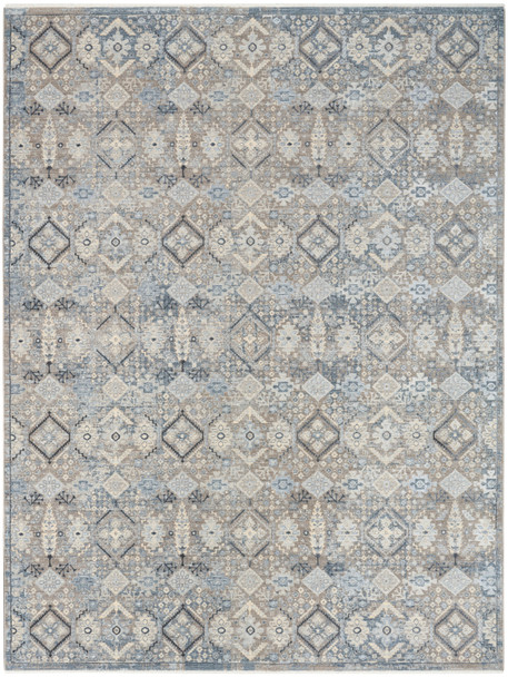Nourison Sultana SLL08 Blue Grey Rug