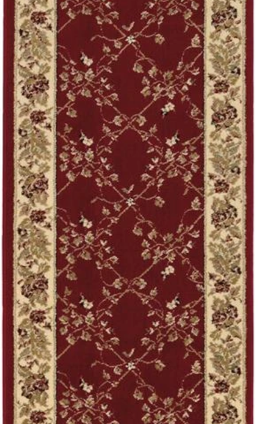 Radici Como 1590 Red Custom Runner - 26" Wide