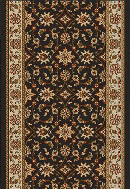 Radici Como 1592 Brown Custom Runner - 26" Wide