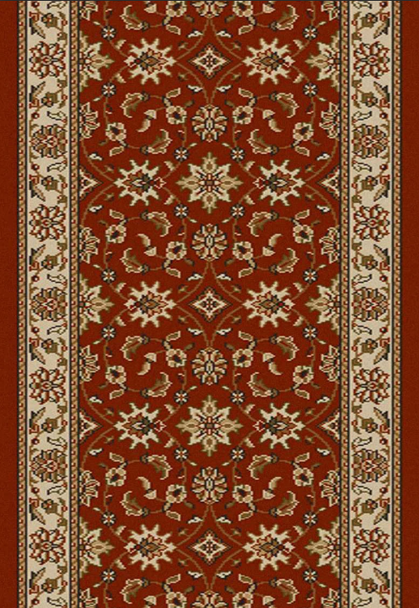 Radici Como 1592 Orange Custom Runner - 26" Wide