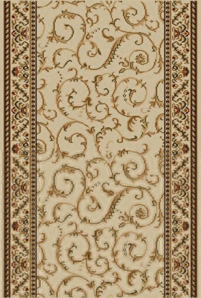 Radici Como 1599 Ivory Beige Custom Runner - 26" Wide