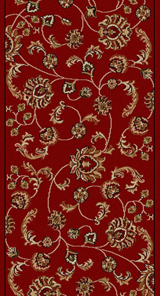Radici Como 1835 Dark Red Custom Runner - 26" Wide