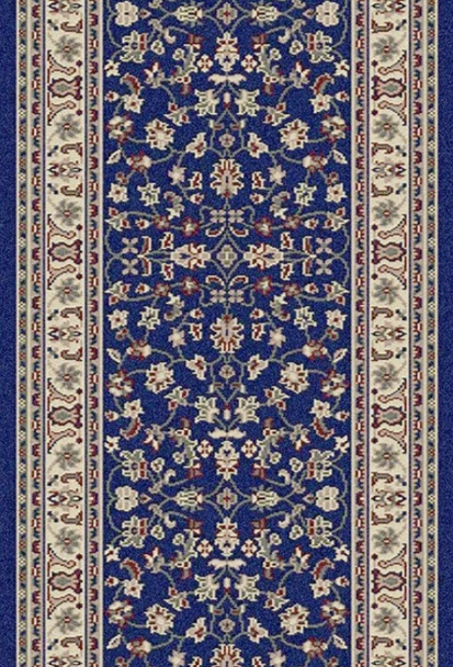 Radici Castello 953 Dark Blue Custom Runner - 26" Wide