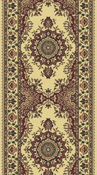 Radici Castello 1191 Ivory Custom Runner - 26" Wide