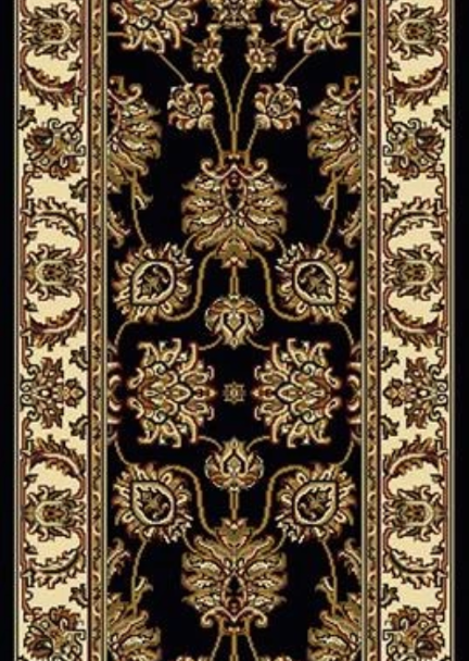 Radici Noble 1330 Black Custom Runner - 26" Wide