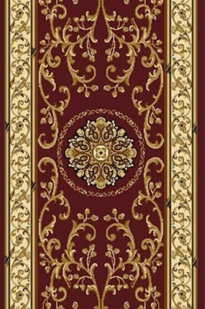 Radici Noble 1419 Red Custom Runner - 26" Wide