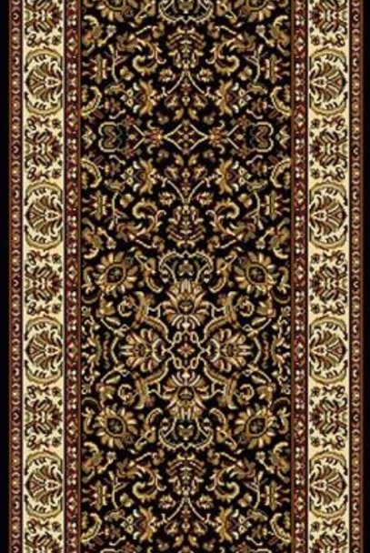 Radici Noble 1305 Black Custom Runner - 30" Wide