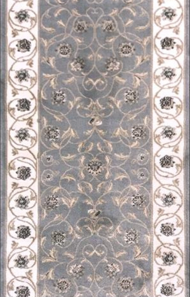Radici Pisa 3743 Gray Custom Runner - 30" Wide