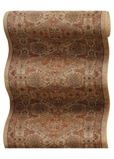 Couristan Old World Classics 0406/B001A Kashkai Topaz Custom Runner - 31" Wide