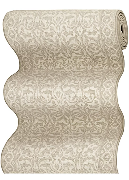 Couristan Marina  CB11/4002A Ibiza Oyster Custom Runner - 26" Wide