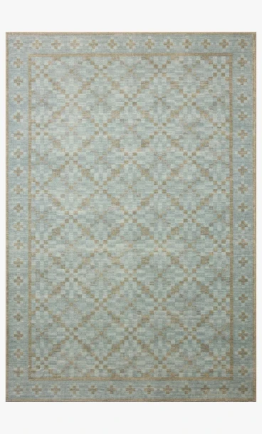Chris Loves Julia x Loloi Bobby BOB-01 Spa Khaki Rug