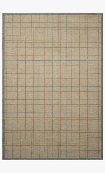Chris Loves Julia x Loloi Bobby BOB-03 Sage Denim Rug